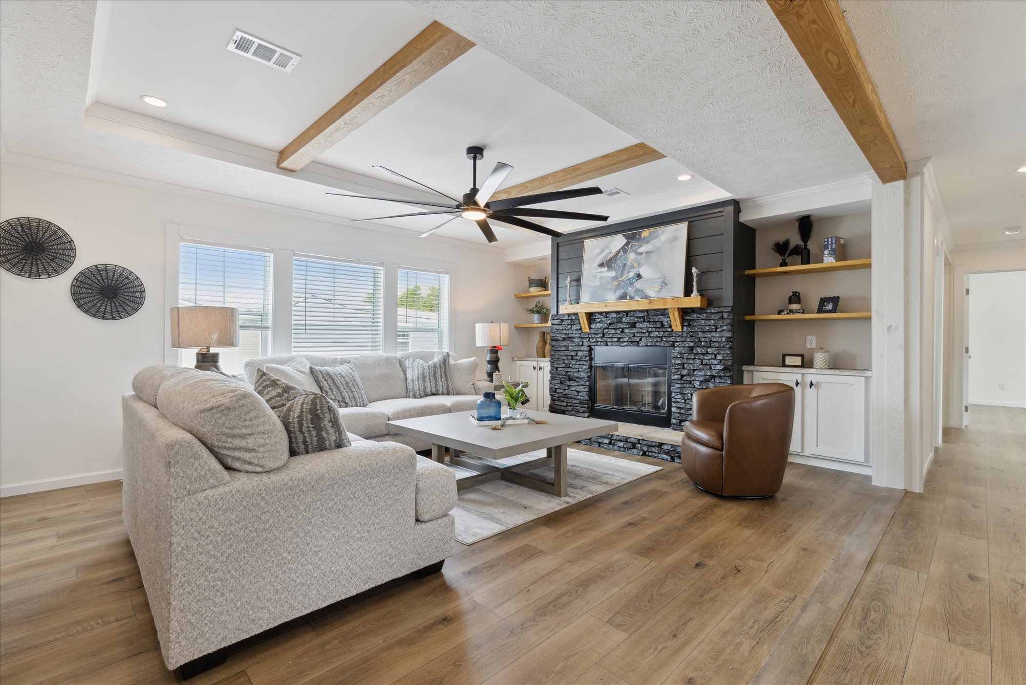 Modular Home Living Room