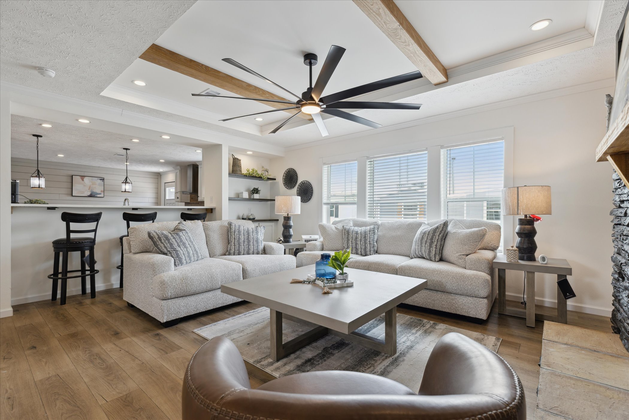 Modular Home Living Room